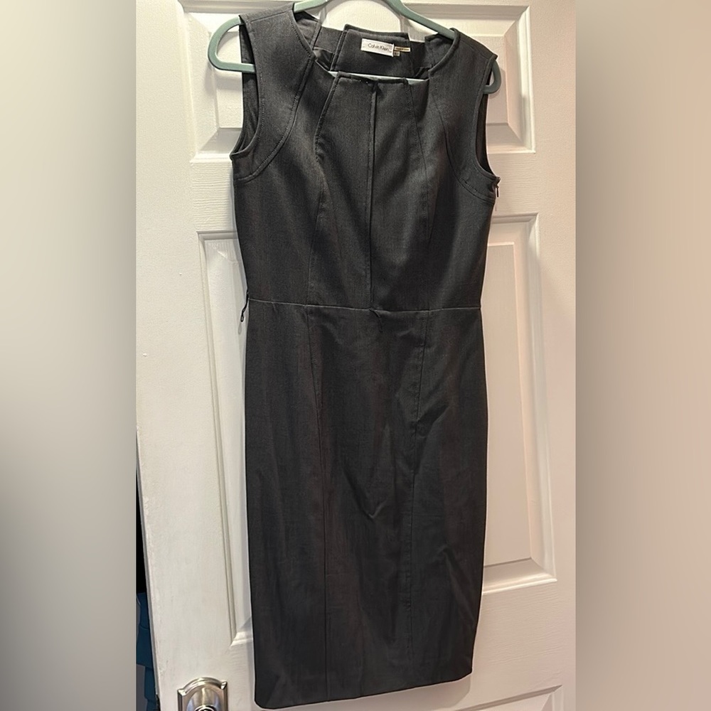 Grey Calvin Klein Dress